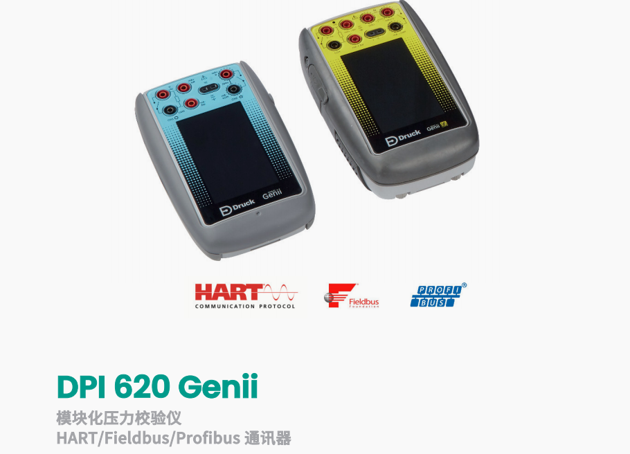 DPI 620 Genii 模块化压力校验仪 HART/Fieldbus/Profibus 通讯器