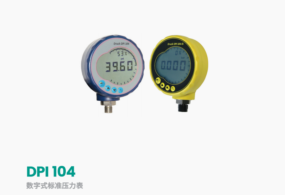 DPI 104 数字式标准压力表