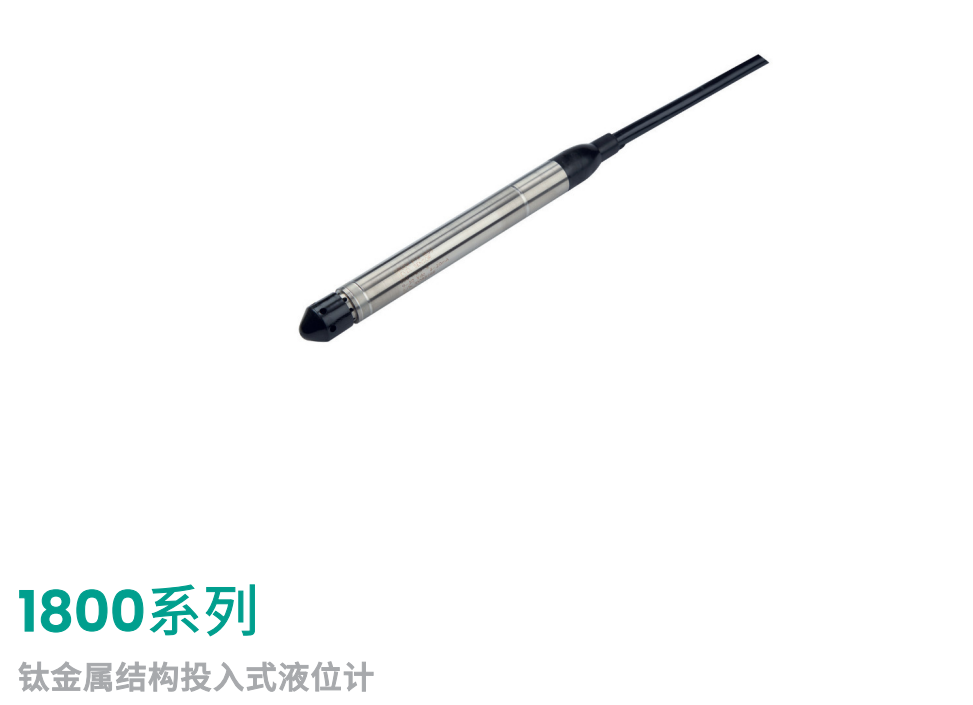 1800系列 钛金属结构投入式液位计